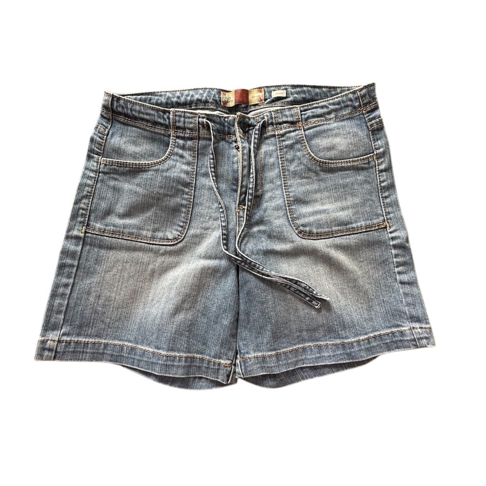 Old Navy Retro Mid Rise Denim Shorts Size 6